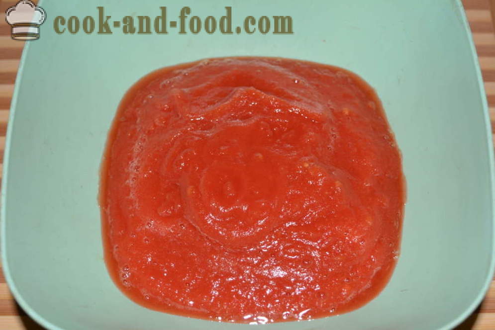 Tomatisupp lihapallid - kuidas kokk tomatisupp lihapallid koos samm-sammult retsept fotod