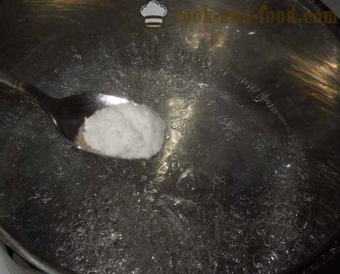 Kuidas kokk riisi putru vee kohta garneering - retsepti foto