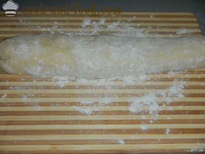 Omatehtud sõõrikud õhu sulatatud juustu - kuidas kokk sõõrikud õhk, samm-sammult retsept fotod