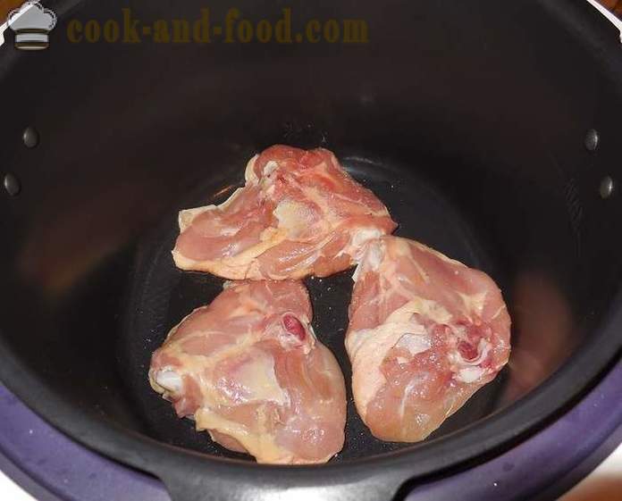 Kana reied multivarka magushapus kastmes - retsept fotod kuidas kokk kastmes kana multivarka