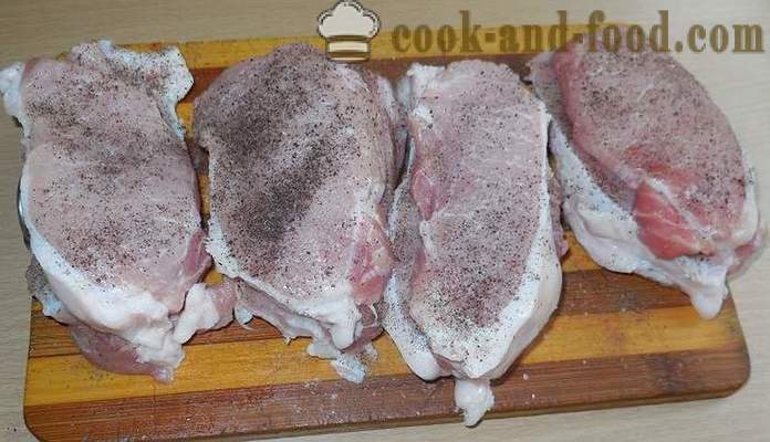 Juicy sealiha loomaliha sibula - kuidas kokk maitsev praad multivarka - samm-sammult retsept fotod