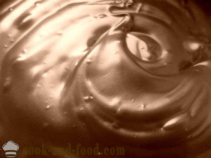 Chocolate koor ja piim glasuur - hea retsept, kuidas teha šokolaadi glasuur