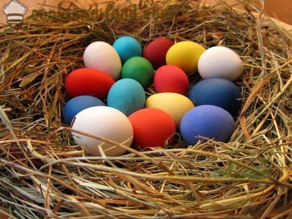Värvitud munad või Krashenki - kuidas värvida mune lihavõtted