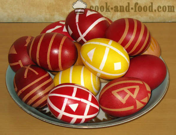 Värvitud munad või Krashenki - kuidas värvida mune lihavõtted