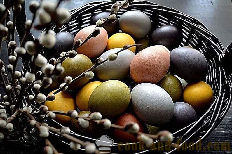 Looduslike värvide munade lihavõtted - kuidas teha looduslik värvaine kodus