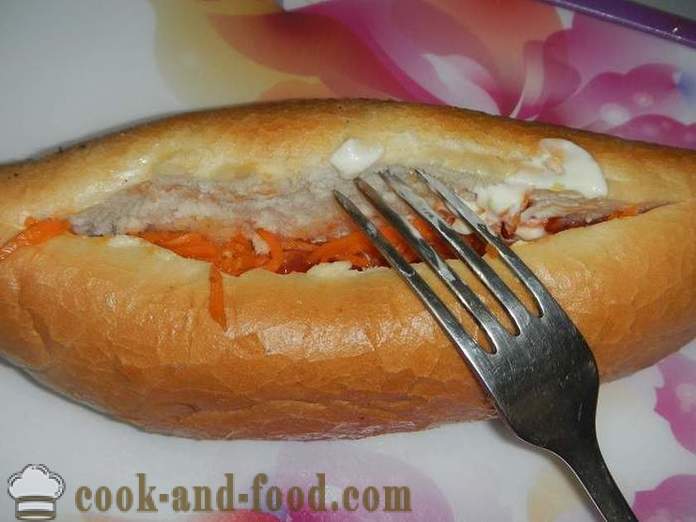 Maitsev omatehtud hot dog - kuidas teha hot dog, samm-sammult retsept fotod.