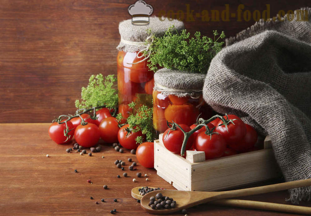 Tomatid talveks: 5 retseptid siseriiklikud ettevalmistused - video retseptid kodus