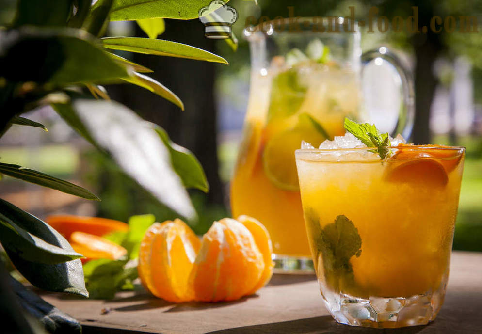 Värske värske: mandariin mojito mint ja vaarika limonaadi - video retseptid kodus