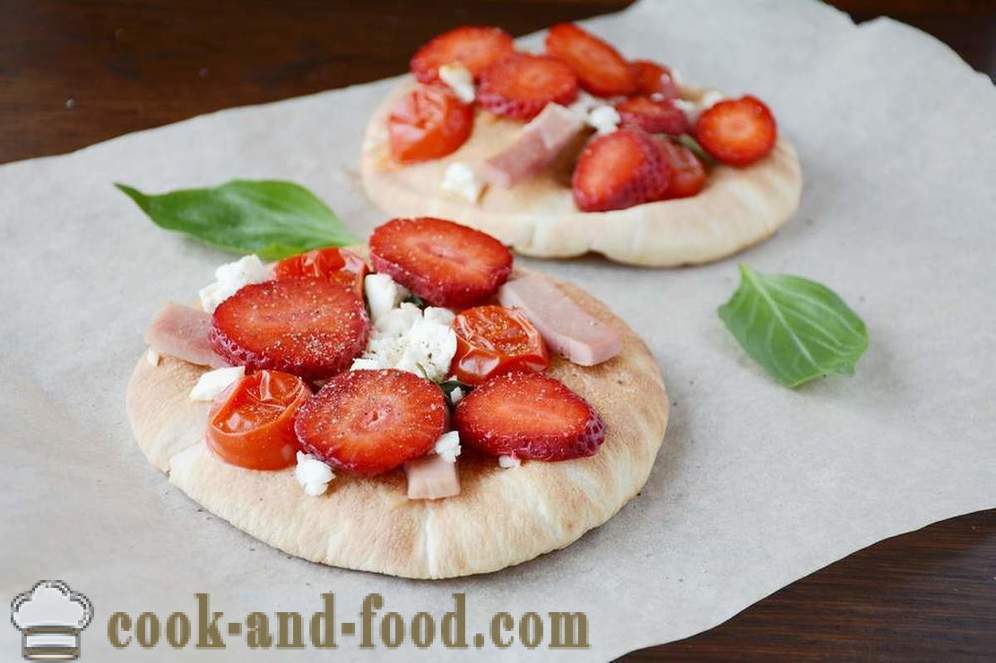 Pizza, suppi ja kooki maasikatega lõunaks - video retseptid kodus